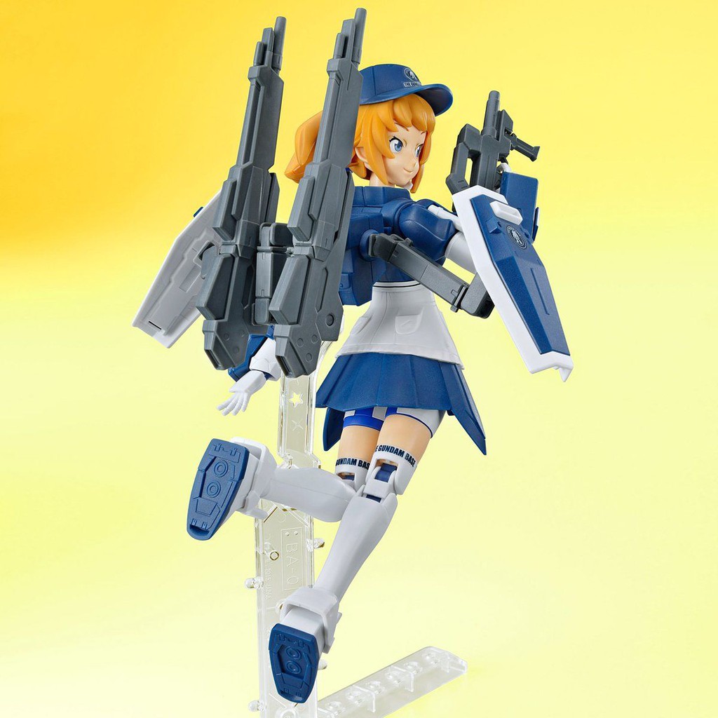 Mô Hình HG Super Fumina Gundam Base Color Bandai 1/144 HGBF Build Fighters Đồ Chơi Lắp Ráp Anime Nhật