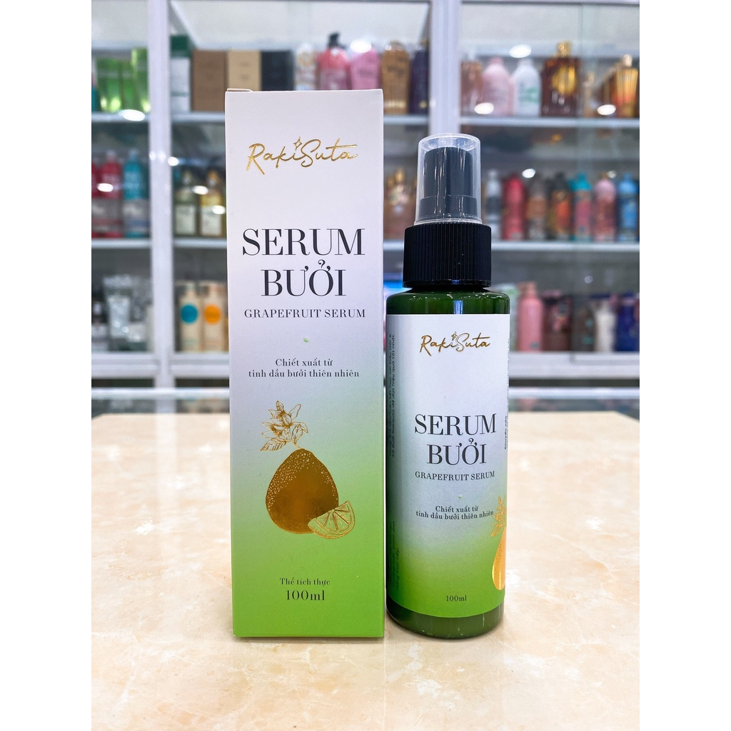 Serum Bưởi Ngăn Rụng Tóc Phục Hồi Hư Tổn Rakisuta 100ml