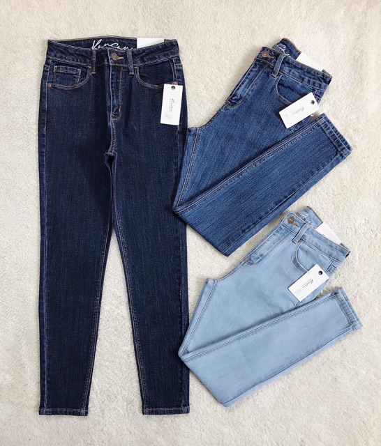 Quần jeans 9 tấc dài vừa