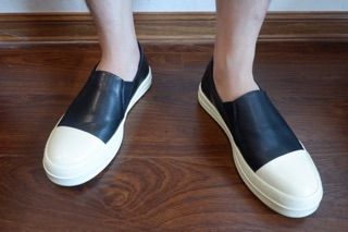 Giày Rick owen Slipon  full box (Ảnh shop tự chụp)