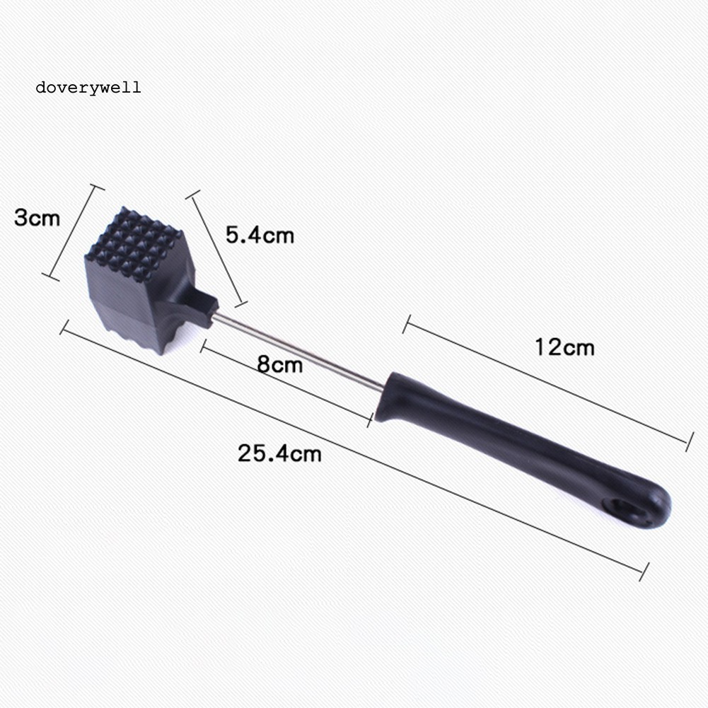 Set 2 búa inox 2 mặt đập mềm thịt bò heo tiện dụng