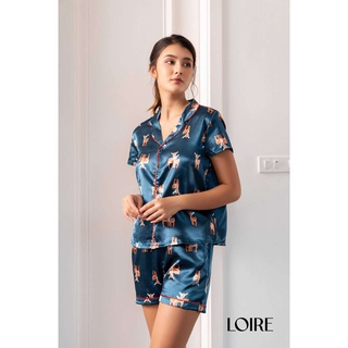 Bộ Đồ Ngủ PIJAMA LOIRECHIC LPC01 ( Áo cộc và Quần cộc)