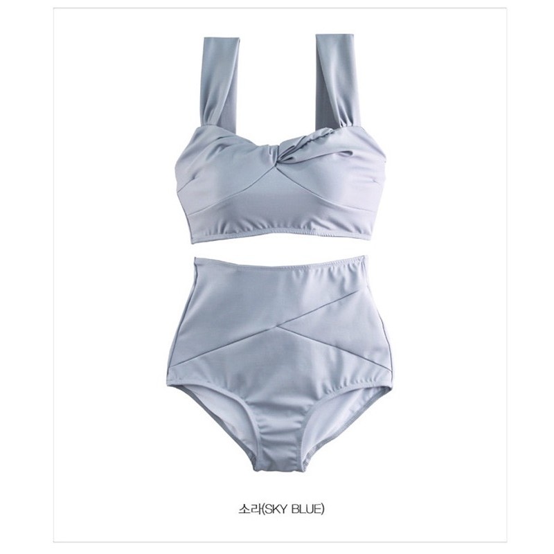 (M1) BIKINI UZZLANG HÀN QUỐC 2 MẢNH XOẮN NGỰC CẠP CAO | BigBuy360 - bigbuy360.vn