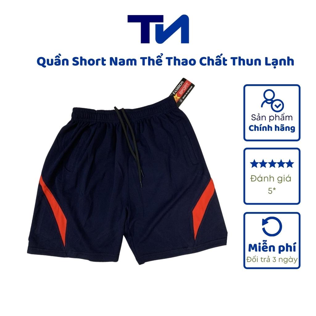 Quần Đùi, Quần Short Nam Thể Thao Chất Thun Lạnh, Co Giãn 4 Chiều, Măc Siêu Mát Thấm Hút Mồ Hôi