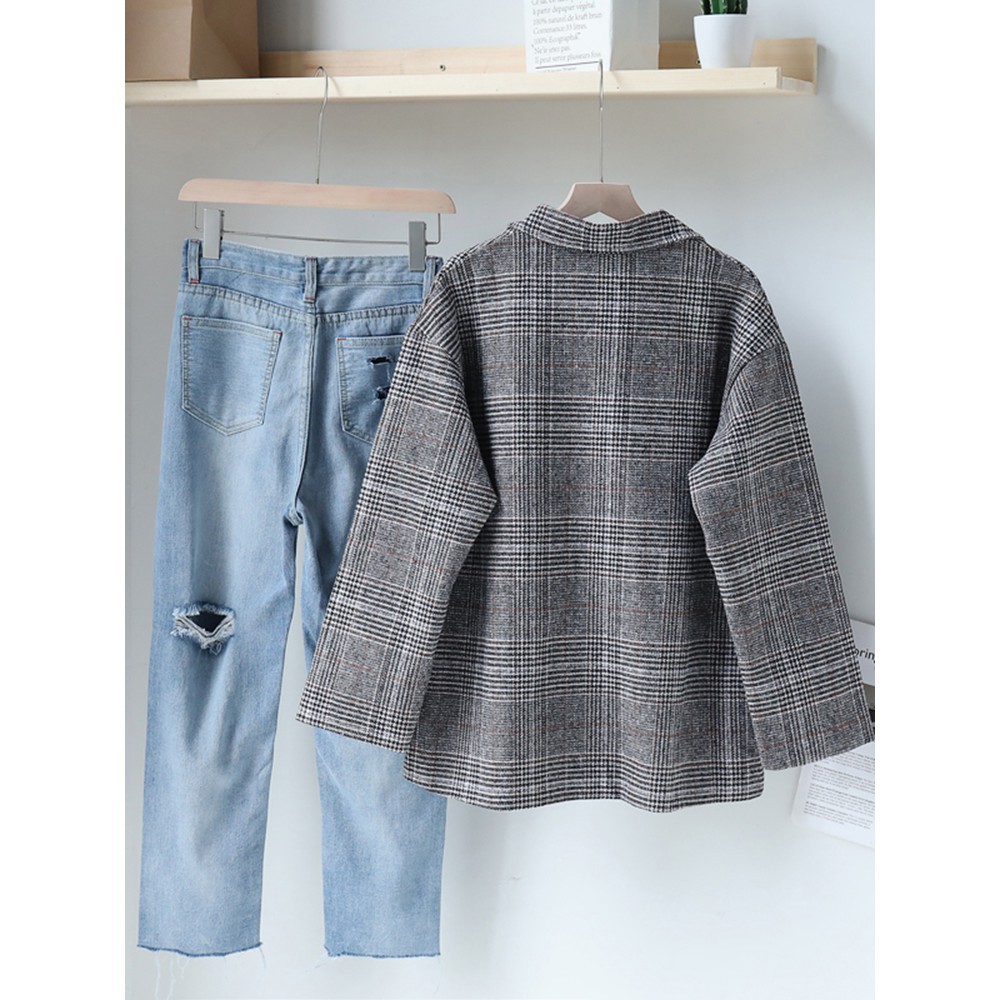 Order _áo khoác blazer kẻ Hàn Quốc TS0939 | BigBuy360 - bigbuy360.vn