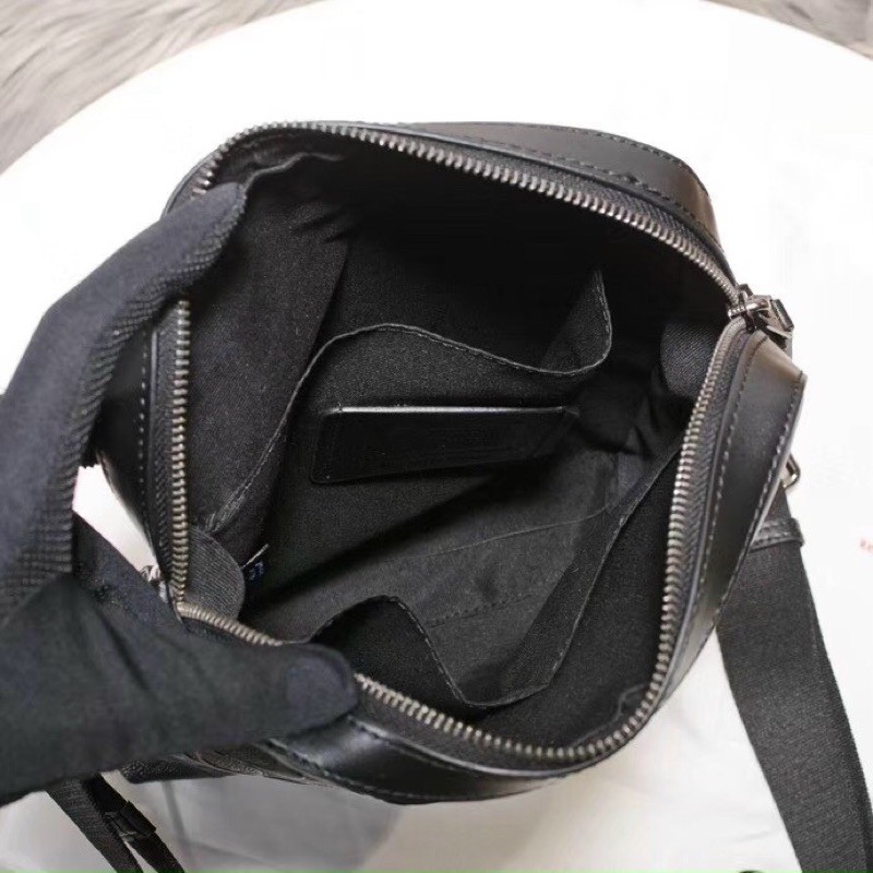 📛RẺ VÔ ĐỊCH📛TÚI C NAM DA THẬT PHỐI CANVAS