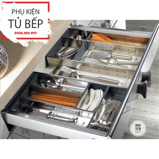 KHAY CHIA THÌA NĨA INOX 304 MỎ RỘNG DẠNG MODUL THÁO LẮP NHANH, TAN TOÀN KHÔNG ĐỘC HẠI