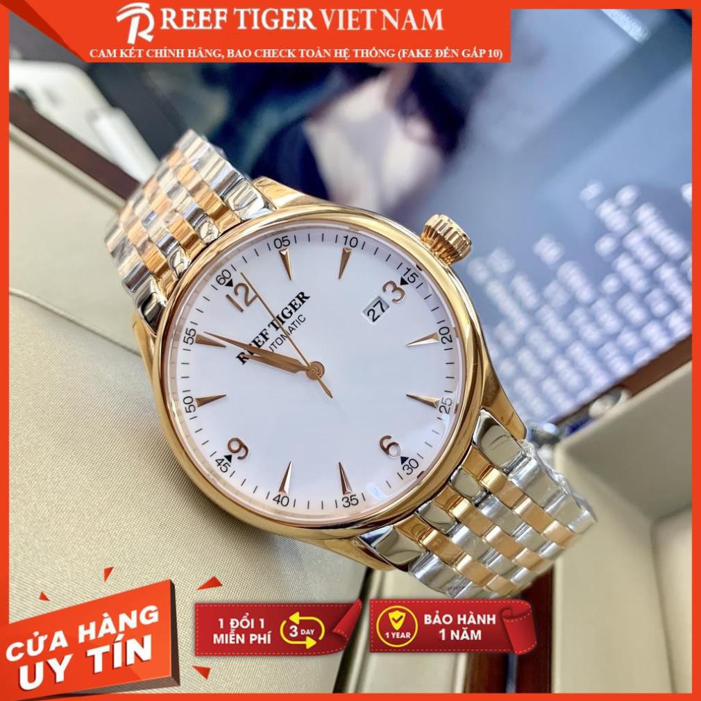 [REEFTIGERVIETNAM]  Đồng hồ Nam Reef Tiger RGA823G-PWT