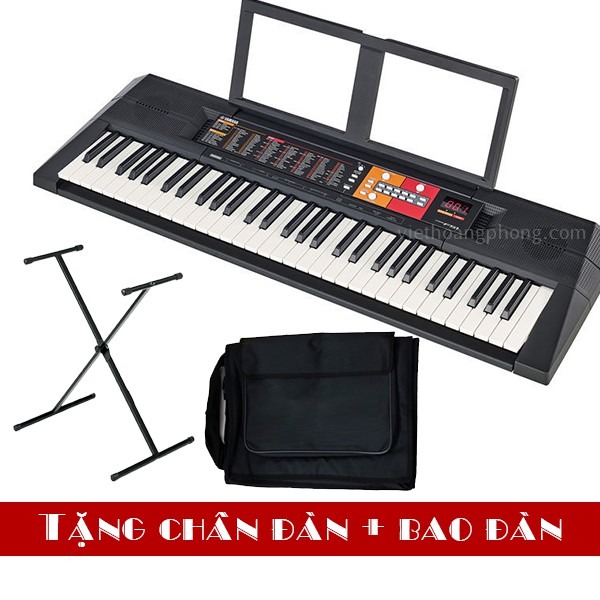 Đàn Organ Yamaha F52 Bao đàn + Chân X + Adapter + Giá nhạc - Phiếu bảo hành chính hãng 1 năm