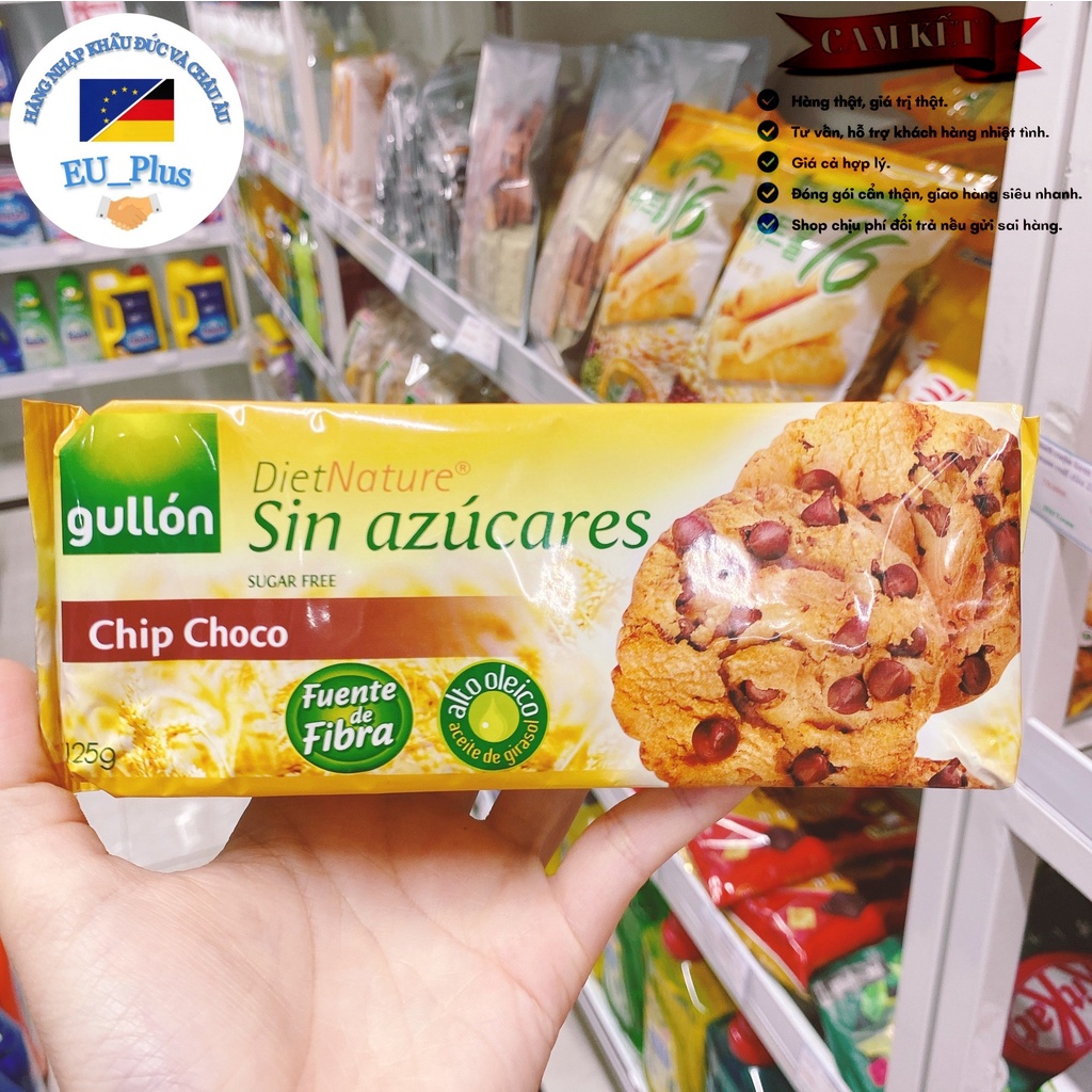 BÁNH COOKIES SOCOLA ĂN KIÊNG GULLON 125G