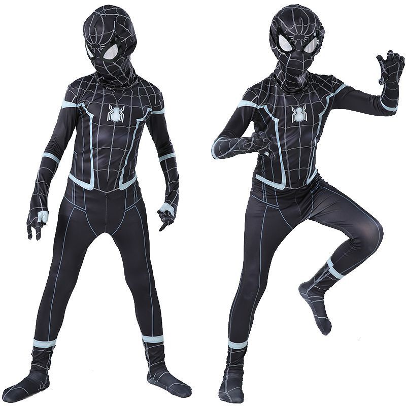 (MớI Nhất) Áo liền quần Cosplay Spiderman Cho NgườI LớN Và Trẻ Em
