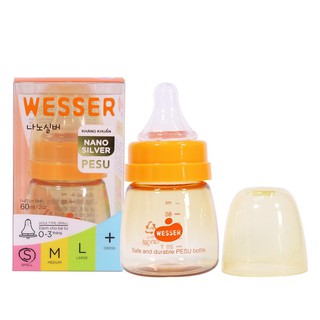 Bình sữa Wesser Pesu 60ml