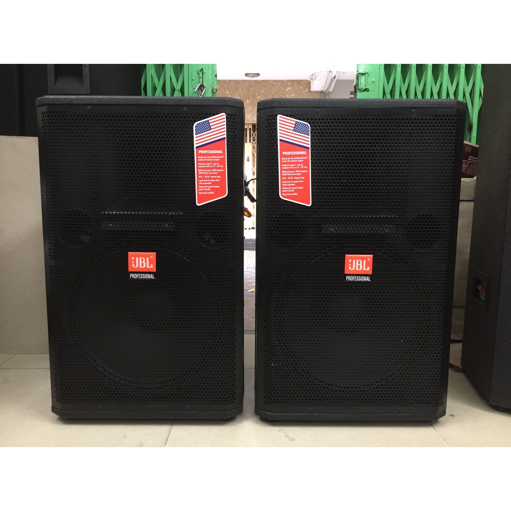 Loa sân khấu thùng sơn JBL 4 tấc bass lớn chơi nhạc ngoài trời