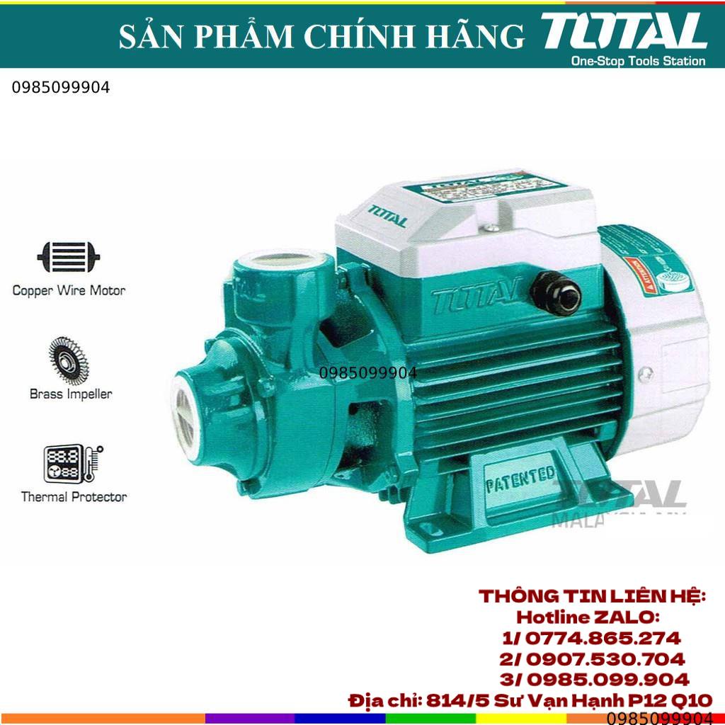 Máy bơm nước dây đồng dùng điện 220V 0.5 HP 370W Total TWP13706 / TWP13701 đẩy cao 35m | rờ le tự động