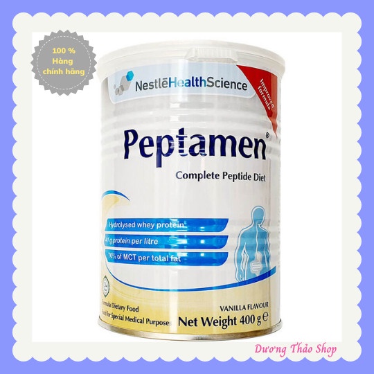 Sữa Peptamen (400gram) - dinh dưỡng cho bệnh nhân ung thư và tiêu hóa