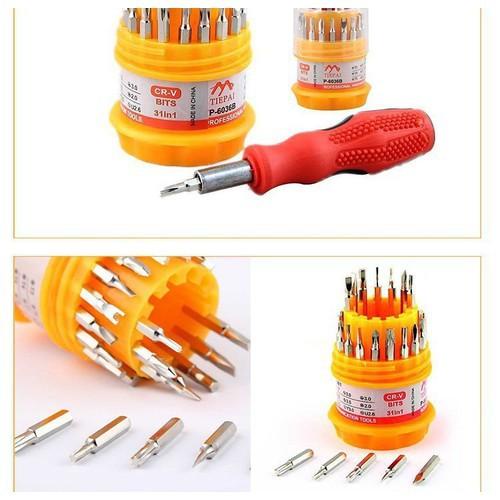Bộ Vít 31 Món Đầu Tròn - Dụng Cụ Cầm Tay Đa Năng