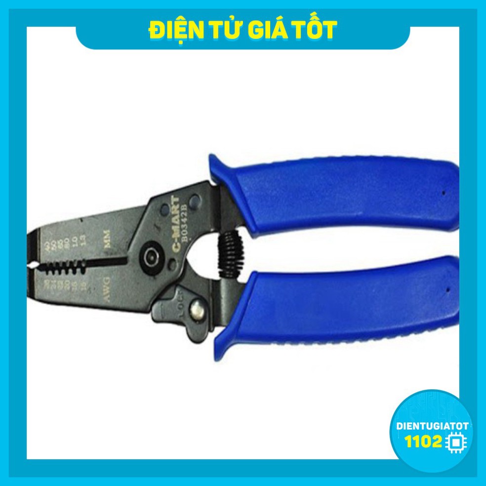 Kìm tuốt dây điện [ Loại Xin] C-Mart