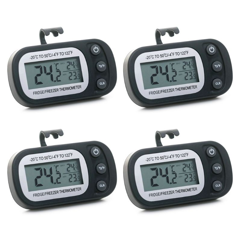 Set 4 Đĩa Thu Âm Kỹ Thuật Số Cho Tủ Lạnh