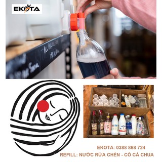 (Refill) NƯỚC RỬA CHÉN - CÔ CÀ CHUA 500ml