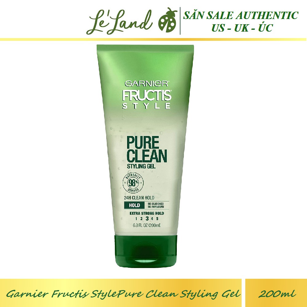 Bill US - Tuýp gel giữ nếp tạo kiểu tóc Garnier Fructis Style Pure Clean  Styling Gel | Shopee Việt Nam