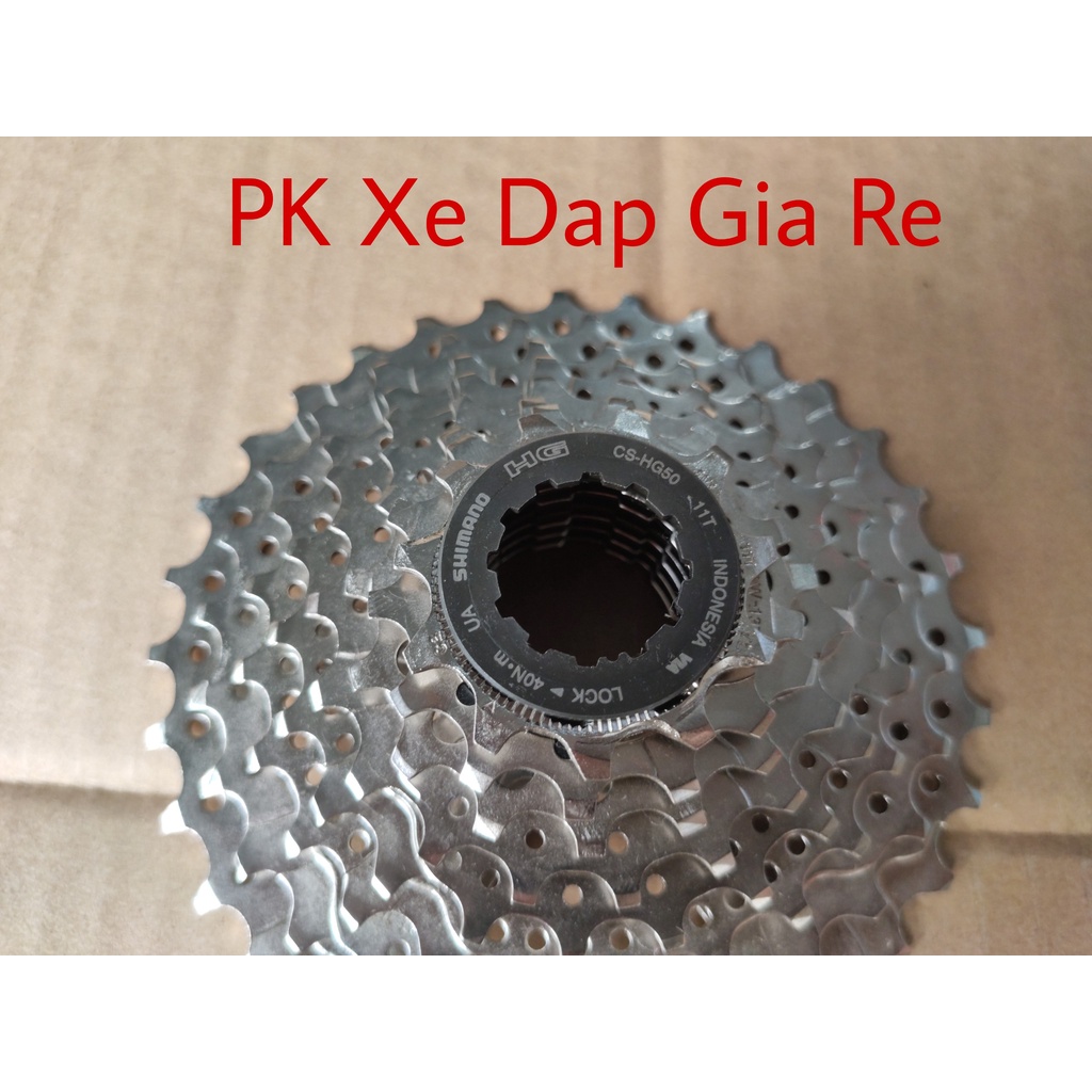 Líp thả xe đạp 8 tầng, Líp thả SHIMANO 8 speed CS HG50-8 11-32T chính hãng