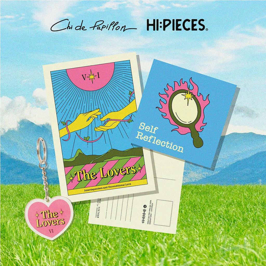 Set Sản Phẩm Bộ Sưu Tập The Lovers Collab HI PIECES và Chi The Papillon