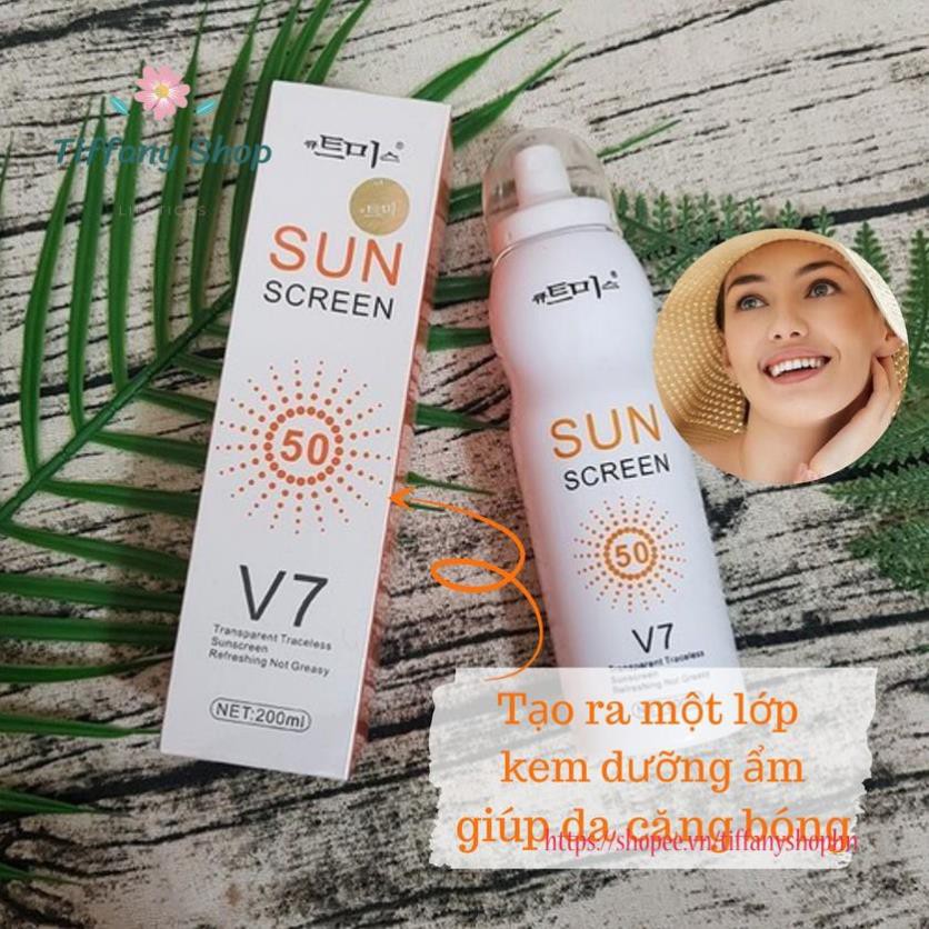 Kem Chống Nắng SunScreen V7 200ml