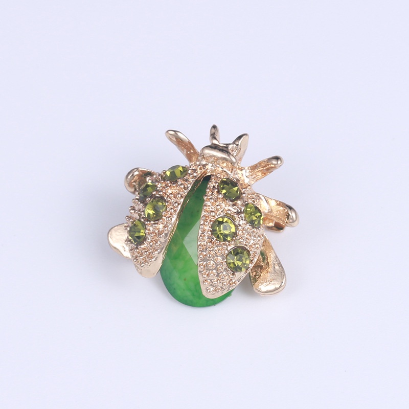 Ghim Cài Áo Hình Bọ Rùa Đính Đá Nhiều Màu Sắc