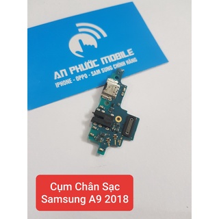 Cụm chân sạc điện thoại samsung a9 2018 / a920 hàng zin tháo máy