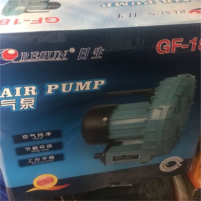 Máy thổi khí, sục khí oxy resun 120w,180w,250w.......Hàng chính hãng.