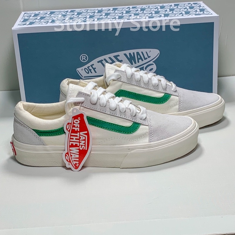 Giày Van Sọc Xanh Lá Chuẩn 1:1 Thể Thao Nam Nữ