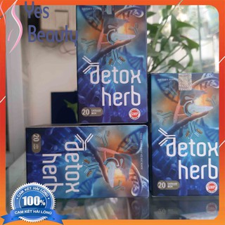 VIÊN UỐNG DETOXHERB - Diệt Ký Sinh Trùng Thanh Nhiệt Giải Độc Mát Gan Hơi Thở Thơm Mát - Chính Hãng Hộp 30 Viên