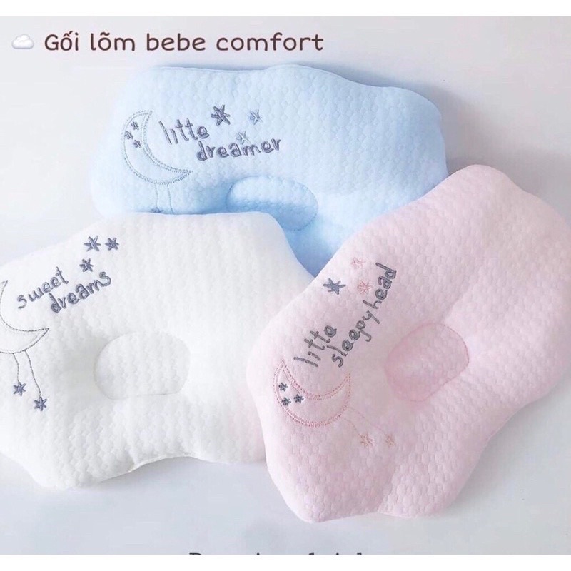 Gối sơ sinh hình mây chống bẹt đầu cho bé Bebe Comfort/ Hudson
