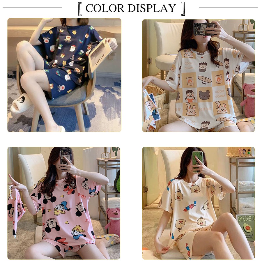 Bộ Đồ Ngủ Nữ Pijama Đồ Ngủ Nữ Cotton Mặc Nhà Dễ Thương Thun Mềm Mịn BDN05 | BigBuy360 - bigbuy360.vn