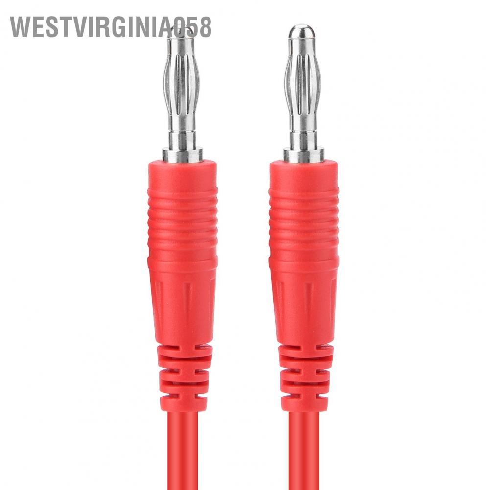 Có thể bán buôn P1041 2 Đầu cắm chuối 4mm để kiểm tra cáp Cáp kiểm tra đồng hồ vạn năng Westvirginia058 Hàng giao ngay