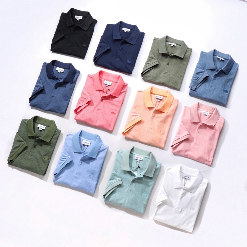 Áo thun nam polo cá sấu thun cotton cao cấp thấm hút tốt