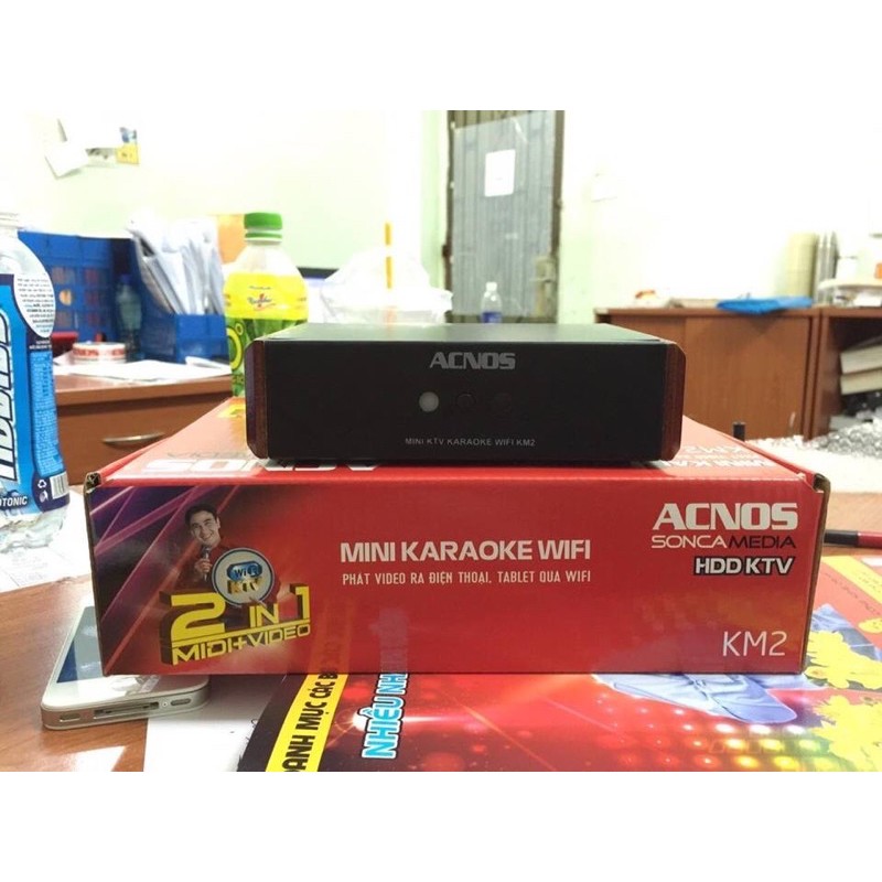 đầu karaoke Acnos Mini km2