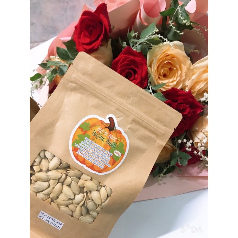 Hạt bí rang Trọng Nhân 500gram