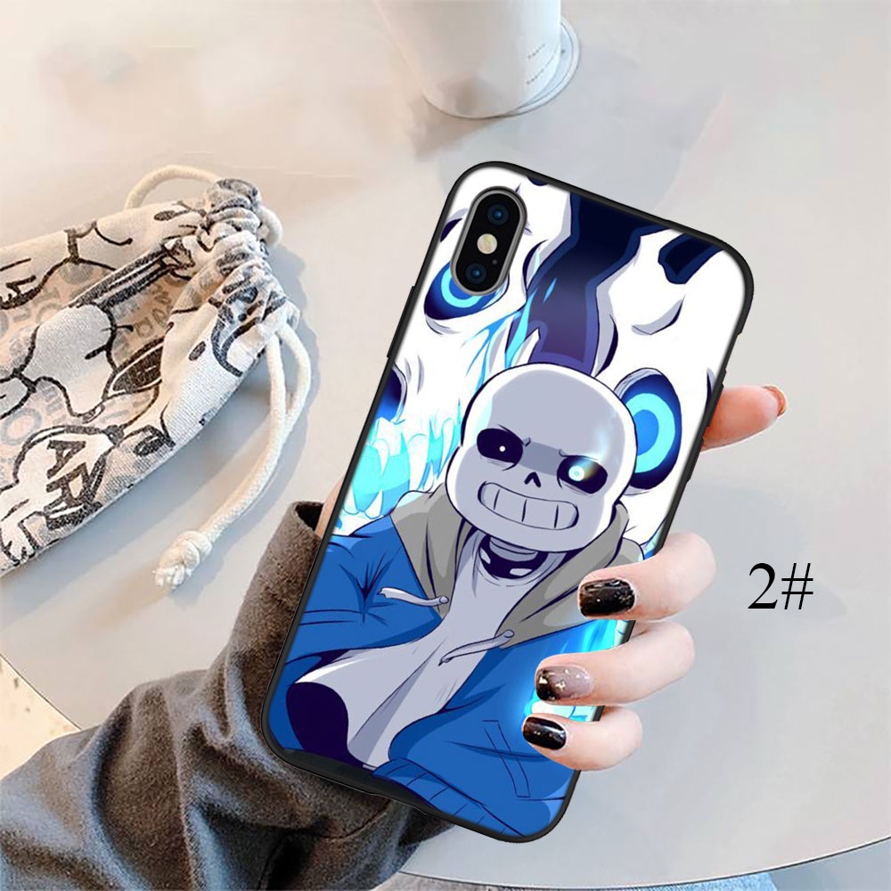 Ốp Điện Thoại Silicon Mềm In Hình Hoạt Hình Undertale Sans Bad Cho iPhone 13 12 Pro Max Mini XS Max X OI95