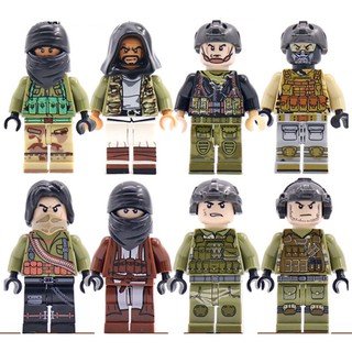 Minifigures 8 Lính Khủng Bố Mẫu Mới Nhất [ĐÓNG TÚI]