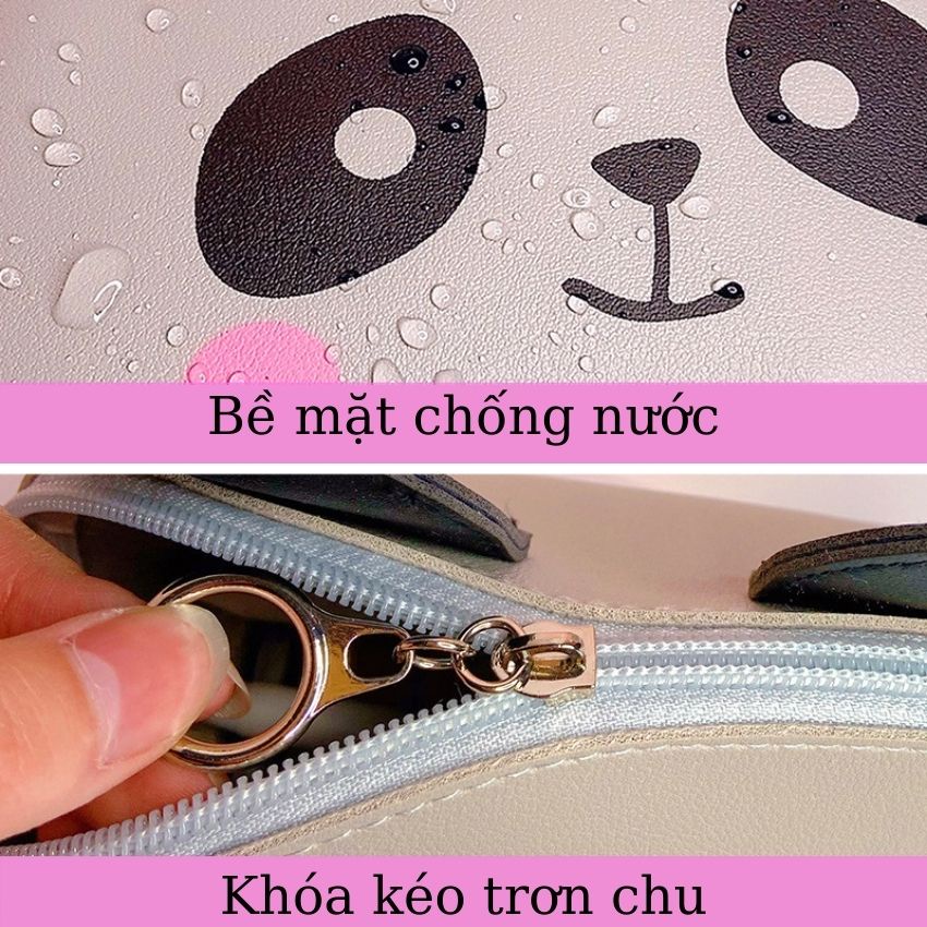 Túi Đựng Mỹ Phẩm Hình Gấu Nhỏ Gọn Dễ Thương Mang Đi Làm Đi Du Lịch Đi Chơi SUNO STORE TMP03