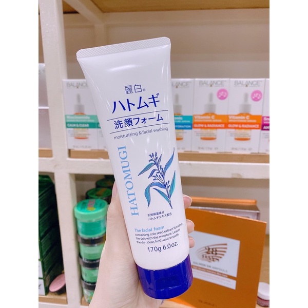 sữa rửa mặt Hatomugi 170g