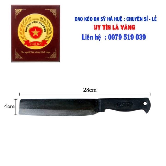 Dao thái thịt Đa Sỹ chuôi nhựa