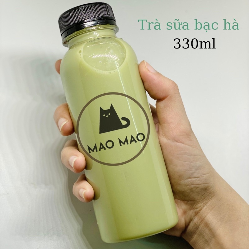 Trà sữa Mao Mao bạc hà chai 330ml,500ml,1000ml