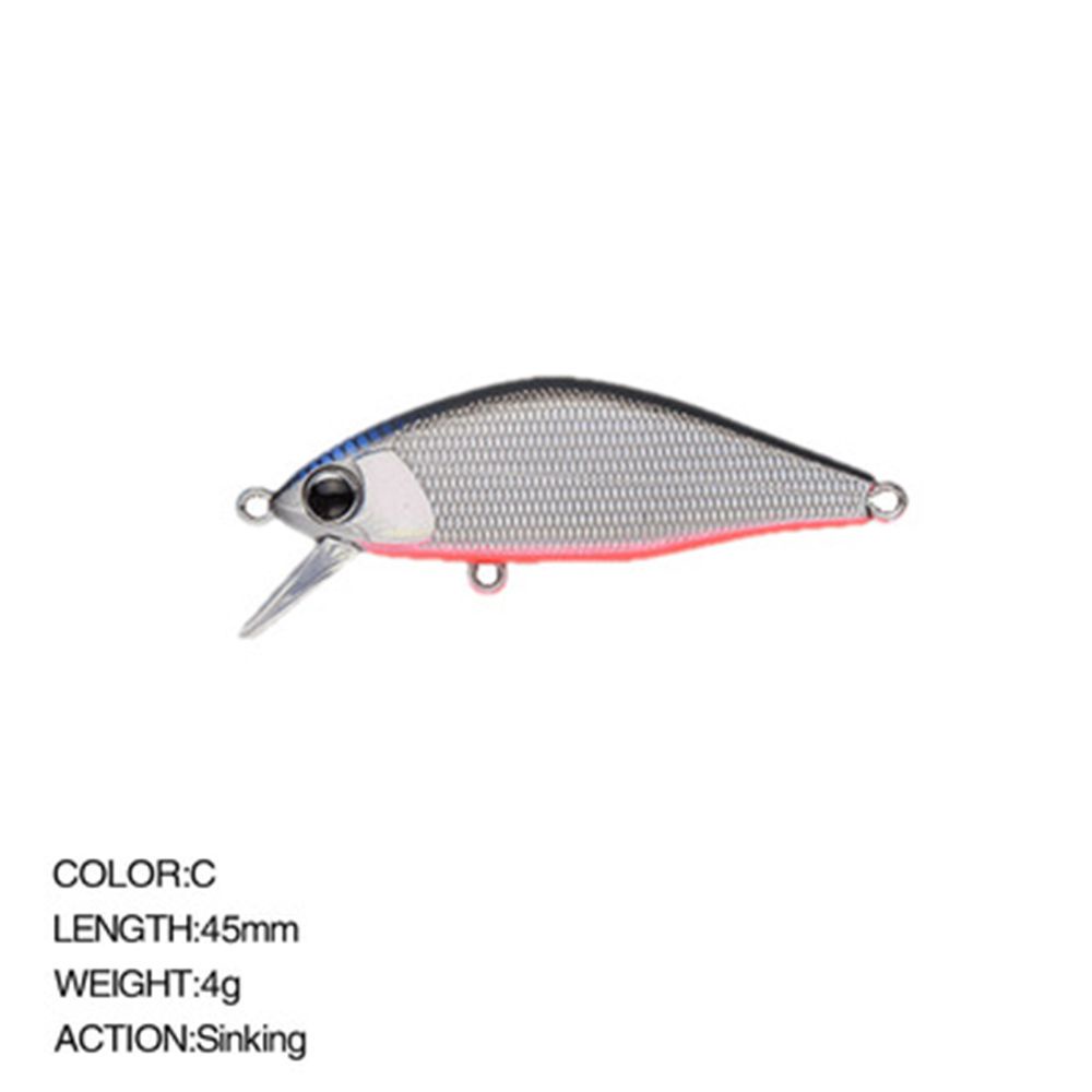Mồi Câu Cá 45S 45mm 4g Nhiều Màu Sắc
