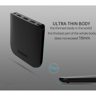 Android TV box 4K Quad Core 64bit Android 7.1