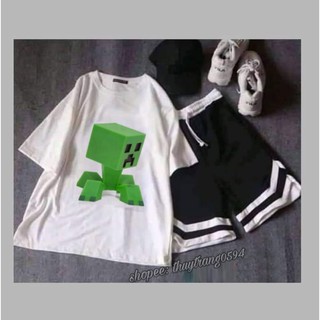 Set Áo Quần Game Minecraft Đủ Size