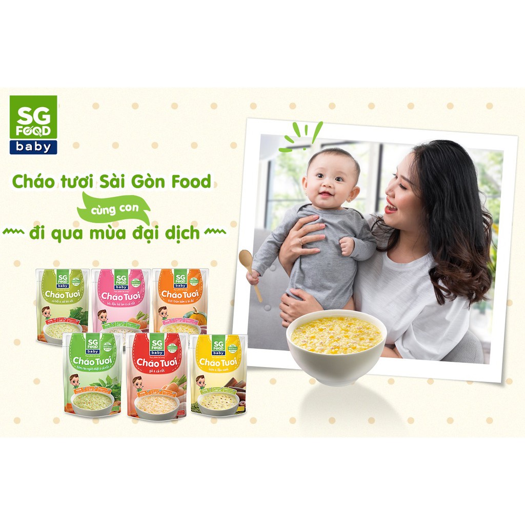 Cháo tươi cho bé Sài Gòn Food