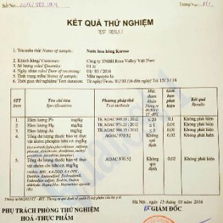 Nước cất hoa hồng Karose 100ml