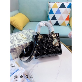 Túi nữ da thật lady dior CD mini